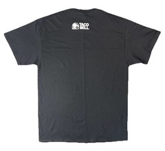 Taco Bell Graphic T Shirt Men’s Large Black Logo Print Crewneck Employee Uniform