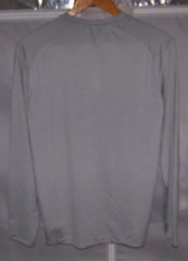 NEW RALPH LAUREN RLX Long Sleeve Tee Shirt GALLOWAY NATIONAL GOLF CLUB Sz S Gray