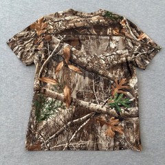 Under Armour Mens HeatGear Realtree Edge Camo Lux Row Distillers T-Shirt Large