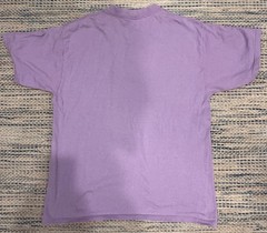Vintage Hilton Head Island Embroidered Pocket Style Tee USA Made Purple Large