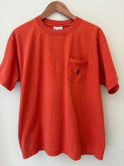 Vintage 90s Y2K Walt Disney World Embroidered Mickey Mouse Pocket T Sz L USA
