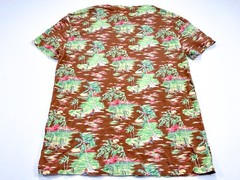 Polo Ralph Lauren Classic Fit M Hawaiian Beach Surfing Hula Girl Short Sleeve
