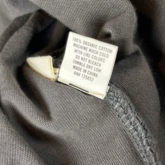 Taylor Stitch Organic Cotton Tee Shirt Charcoal Gray Mens Size 46 XL Sustainable