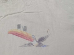 Abercrombie T Shirt Mens XXL “Lovely Day for a Guinness” Classic Gilroy Toucan