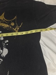 Vintage Biggie Smalls T Shirt Brooklyn Mint Notorious BIG Crown Black Small Y2K