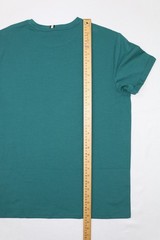 Kenneth Cole Men’s Crew Neck Short Sleeve Active Tee Pacific Green L Embroidery