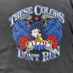 Way To Celebrate Patriotic T-Shirt Mens 2XL Black Cotton Graphic Print Outdoor