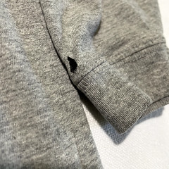Vintage AND1 Shirt Mens Large Gray Basketball Long Sleeve 2 Sided Distressed 90s