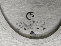 COLDSMOKE Mens TShirt Flag Graphics Perfect condition Gear