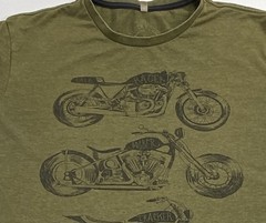 CLOCK HOUSE Mens Regular Fit Graphic T-Shirt XL Cotton Green