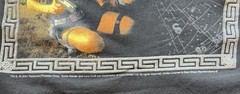 Vintage 2001 Lara Croft Tomb Raider Movie T Shirt XL Blue Grape USA