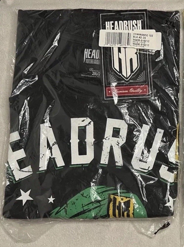 RARE Choice of 9 NEW Men’s MMA T-shirts Sz 2XL & XL Headrush Jaco RYU Torque W-1