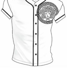 Men’s Bucheli Baseball Jersey Shirt,Italian Style,Stretch S to L….A23.