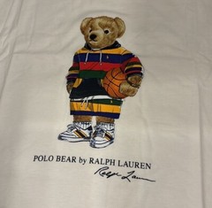 Polo Ralph Lauren Big and Tall Men’s Polo Bear T-Shirt White New