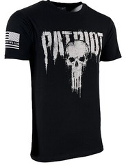 Howitzer Style Men’s T-Shirt PATRIOT MFG Black Military Grunt MFG S -5XL