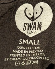 Neptune Frost Poster T-Shirt Black Cotton Swan Films Okayplayer Men’s Size Small