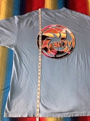 Vintage WRV T-Shirt Wave Riding Vehicles Surf Skate Blue Adult Size XXL