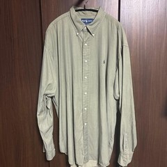 Ralph Lauren BLAKE Silk Cotton XL Shirt Brown Used For 14Y+ Japan