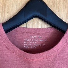 PHIGVEL Pocket Tee T-Shirt Size M Brick Color