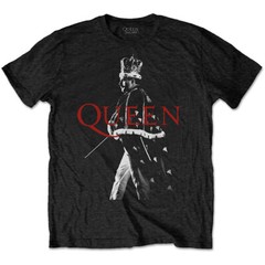 Queen – Freddie Mercury- Freddie Crown – Black t-shirt
