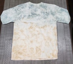 Market Santa Monica 1991 Skeleton Graphic Tie-die Short Sleeve Shirt Mens Large