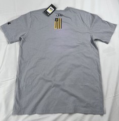 Under Armour Glendale Prep Football 2025 T-Shirt Men M Gray Athletic NWT