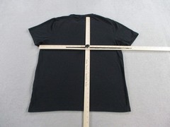 Porter & Ash Shirt Mens XL Solid Black Performance Tee Crewneck Casual Plain Tee