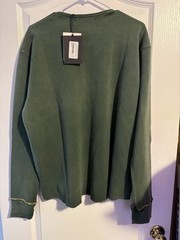 Satoshi Nakamoto Logo Thermal With studs Green Size XXL