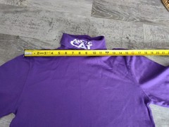 Vtg Arctic Cat Long Sleeve Turtleneck Mens Purple Size Small USA Made Cotton