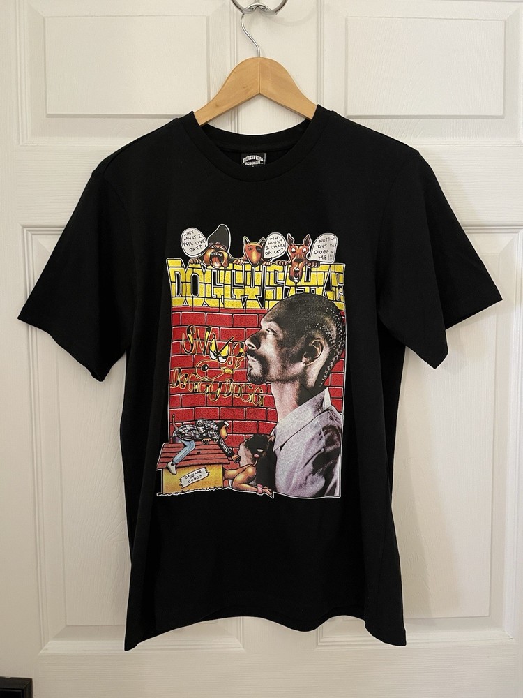 Death Row Records Snoop Dog Comical Fun New T-shirt Mens S Shortsleeve