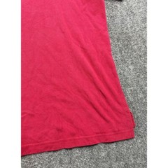 Disney Park Men’s Red T-Shirt Short Sleeve Collared Neck Size L
