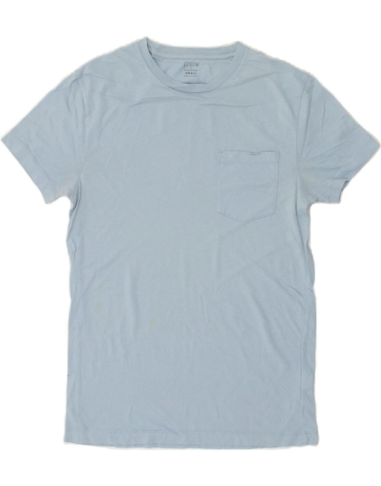 J. CREW Mens T-Shirt Top Small Blue Cotton BG11