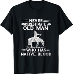 Old Native American Warrior Design Warrior Native T-Shirt
