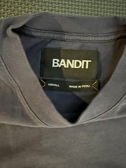 Bandit Running Evolve Community Tee Navy Blue Size Extra Small XS Unisex