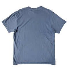 Comfort Colors Proud Veteran Graphic T Shirt Blue Patriotic Large