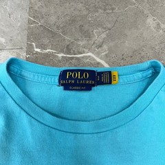 Polo Ralph Lauren Bear Graphic Tee Mens Small Short Sleeve Blue Classic Fit