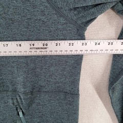 Quince Mens Hoodie Flowknit Performance Pullover Shirt Size Large Heather Green