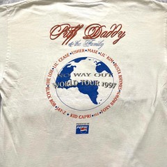 Vintage Puff Daddy & The Family 1997 No Way Out Tour T-Shirt Size XL Rap Tee 90s