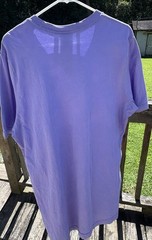 Adidas Men’s Original Trefoil Essentials T Shirt In Light Purple – Size Large