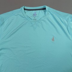 Johnnie-O Featherweight Shirt Mens Medium Blue Long Sleeve UPF 50+ Golf Stretch