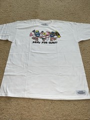 NWOT THRILLA KREW PRAY FOR SURF! LIMITED EDITION AUTHENTIC XL SHIRT STEVE NAZAR