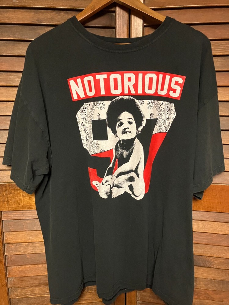 Notorious B.I.G. Brooklyn Mint Shirt Mens XXL Black Red White