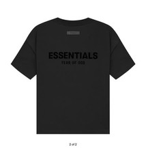 Essentials FOG Black Stretch Limo T-shirt Size Large NWT