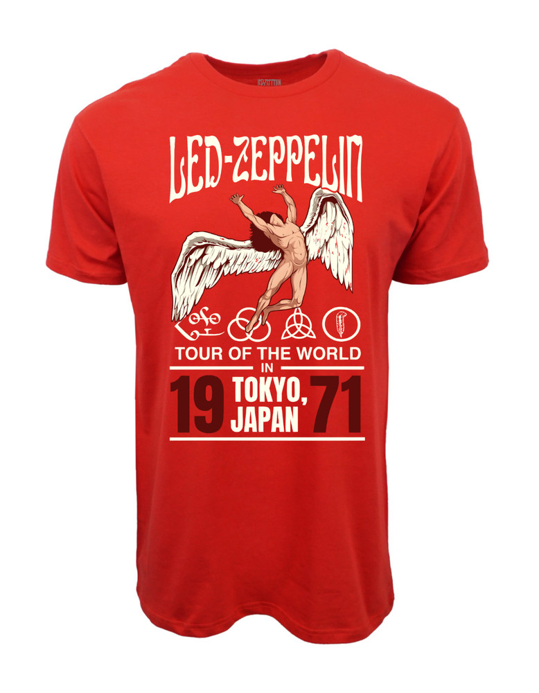 LED ZEPPELINS Tokyo Graphic T shirt