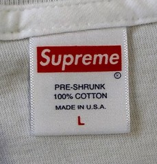 Supreme NY Blur Tee White FW20 FW20T39 Size Large Made in USA Green Graphic Rare