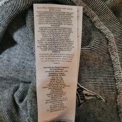Guess Henley Shirt Mens Medium Gray Black Thermal Waffle Knit Long Sleeve FLAW