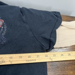 Vtg Lucky Brand Triumph Men Large Motorcycles Layered Thermal Y2K Grunge Style