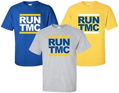 “RUN TMC” T-Shirt golden state basketball tim mitch chris bay area san francisco
