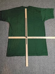 Vintage 90s Fruit Of The Loom T-Shirt Mens XL Green Blank Single Stitch USA