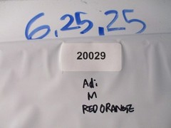 Adidas Shirt Mens Medium Orange Climacool Athletic Short Sleeve Stretch